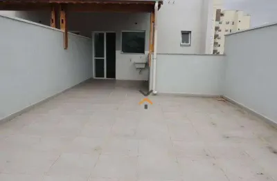 Cobertura com 2 dormitórios à venda, 100 m² por r$ 500.000,00 - vila camilópolis - santo andré/sp