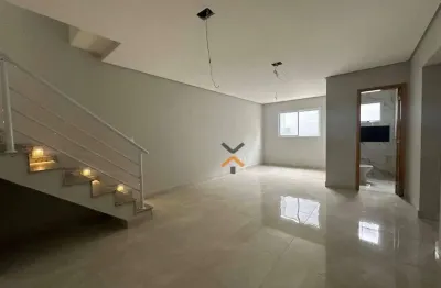 Cobertura com 2 dormitórios à venda, 100 m² por r$ 440.000,00 - parque oratório - santo andré/sp