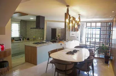 Apartamento com 2 dormitórios à venda, 170 m² por r$ 1.600.000,00 - jardim - santo andré/sp