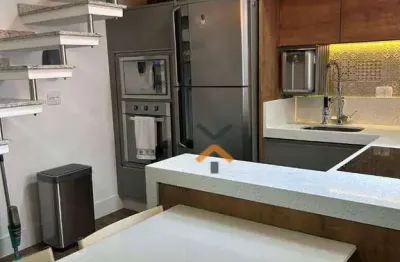 Cobertura com 2 dormitórios à venda, 108 m² por r$ 540.000,00 - parque novo oratório - santo andré/sp