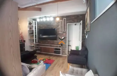 Cobertura com 2 dormitórios à venda, 106 m² por r$ 795.000,00 - vila gilda - santo andré/sp