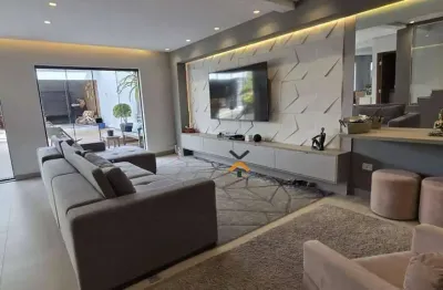 Sobrado com 3 dormitórios à venda, 333 m² por r$ 1.350.000 - vila aquilino - santo andré/sp