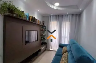 Apartamento com 2 dormitórios à venda, 56 m² por r$ 371.000 - santa terezinha - são bernardo do campo/sp