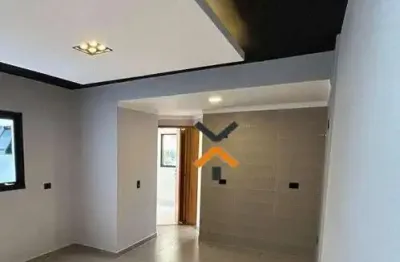 Apartamento com 2 dormitórios à venda, 46 m² por r$ 329.000,00 - vila scarpelli - santo andré/sp