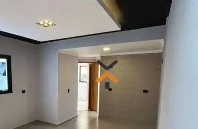 Apartamento com 2 dormitórios à venda, 47 m² por r$ 329.000,00 - vila scarpelli - santo andré/sp