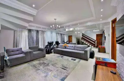 Sobrado com 4 dormitórios à venda, 450 m² por r$ 2.500.000,00 - parque dos pássaros - são bernardo do campo/sp
