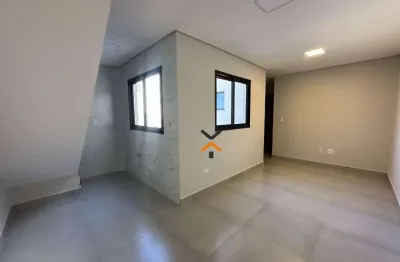 Cobertura à venda, 84 m² por r$ 439.000,00 - jardim das maravilhas - santo andré/sp