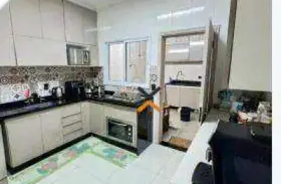 Sobrado à venda, 126 m² por r$ 675.000,00 - vila linda - santo andré/sp