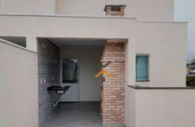 Cobertura com 2 dormitórios à venda, 88 m² por r$ 450.000,00 - vila curuçá - santo andré/sp