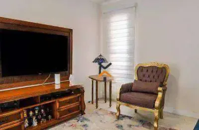 Apartamento com 3 dormitórios à venda, 120 m² por r$ 995.000,00 - vila bastos - santo andré/sp