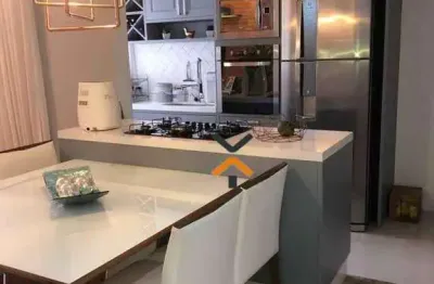 Cobertura com 3 dormitórios à venda, 200 m² por r$ 1.100.000,00 - campestre - santo andré/sp