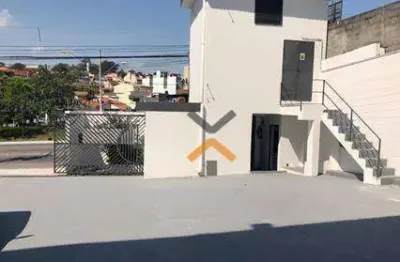 Galpão para alugar, 1168 m² por r$ 27.333,33/mês - parque erasmo assunção - santo andré/sp