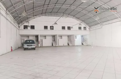 Galpão para alugar, 700 m² por r$ 20.600,00/mês - vila pires - santo andré/sp