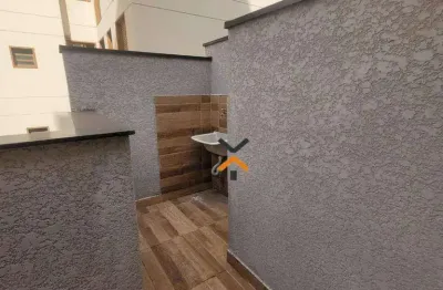 Cobertura com 2 dormitórios à venda, 92 m² por r$ 590.000,00 - vila bastos - santo andré/sp