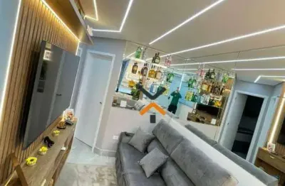 Cobertura com 2 dormitórios à venda, 87 m² por r$ 689.000,00 - campestre - santo andré/sp