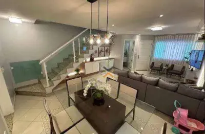 Sobrado com 3 dormitórios à venda, 178 m² por r$ 1.190.000,00 - vila alpina - santo andré/sp