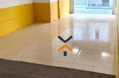Salão para alugar, 90 m² por r$ 1.880,00/mês - jardim santa cristina - santo andré/sp