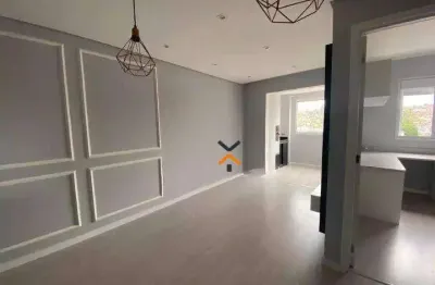 Apartamento com 2 dormitórios para alugar, 59 m² por r$ 3.380,00/mês - vila tibiriçá - santo andré/sp