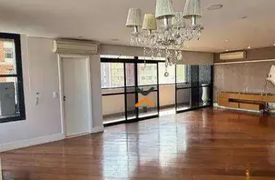 Apartamento com 4 dormitórios para alugar, 270 m² por r$ 13.500,00/mês - jardim - santo andré/sp