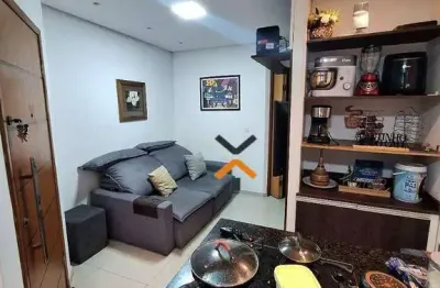 Apartamento com 2 dormitórios para alugar, 79 m² por r$ 3.630,00/mês - campestre - santo andré/sp