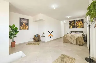 Cobertura com 2 dormitórios à venda, 115 m² por r$ 410.000,00 - jardim cristiane - santo andré/sp