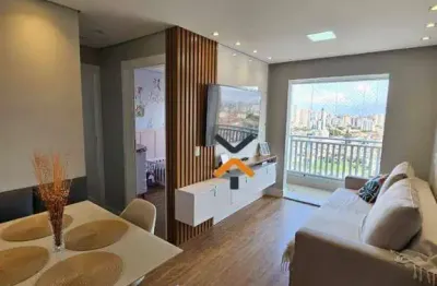 Apartamento com 2 dormitórios à venda, 47 m² por r$ 365.000,00 - jardim irajá - são bernardo do campo/sp