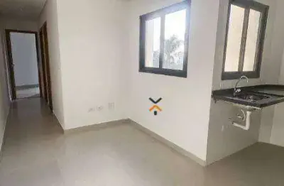 Cobertura com 2 dormitórios, 93 m² - venda por r$ 639.000,00 ou aluguel por r$ 3.050,00/mês - vila scarpelli - santo andré/sp