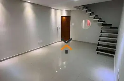 Cobertura com 2 dormitórios à venda, 97 m² por r$ 370.000,00 - jardim guarará - santo andré/sp