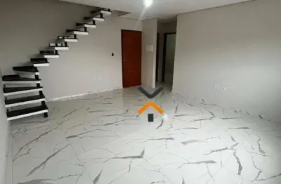 Cobertura com 2 dormitórios à venda, 82 m² por r$ 500.000,00 - jardim guarará - santo andré/sp