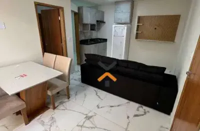 Apartamento com 2 dormitórios à venda, 34 m² por r$ 230.000,00 - vila tibiriçá - santo andré/sp
