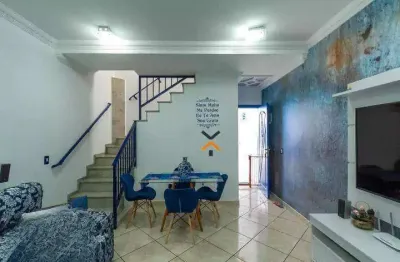 Sobrado com 3 dormitórios à venda, 110 m² por r$ 640.000,00 - centro - são bernardo do campo/sp