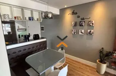 Apartamento com 2 dormitórios para alugar, 58 m² por r$ 4.160,00/mês - casa branca - santo andré/sp