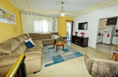 Sobrado com 3 dormitórios para alugar, 246 m² por r$ 5.134,00/mês - jardim utinga - santo andré/sp