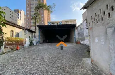 Terreno para alugar, 550 m² por r$ 7.540/mês - campestre - santo andré/sp