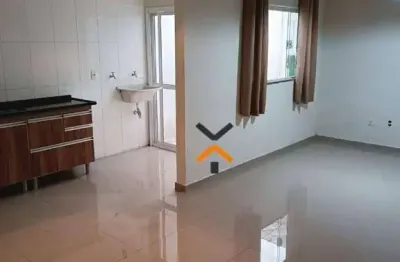 Apartamento com 2 dormitórios para alugar, 75 m² por r$ 2.180/mês - vila humaitá - santo andré/sp