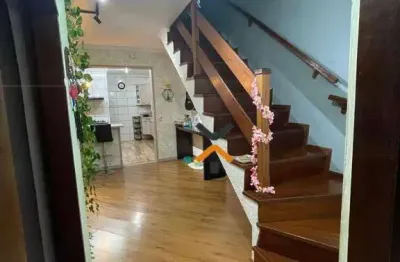 Sobrado com 4 dormitórios à venda, 215 m² por r$ 780.000,00 - jardim las vegas - santo andré/sp