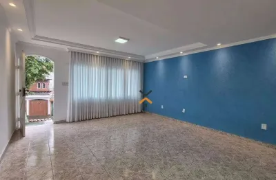 Sobrado com 3 dormitórios para alugar, 120 m² por r$ 3.241,00/mês - jardim do estádio - santo andré/sp