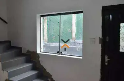 Sobrado com 2 dormitórios para alugar, 100 m² por r$ 2.534,00/mês - centro - santo andré/sp