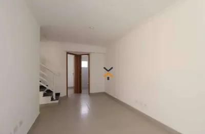 Cobertura com 2 dormitórios para alugar, 80 m² por R$ 3.026/mês - Parque Oratório - Santo André/SP