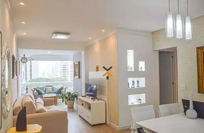 Apartamento com 3 dormitórios para alugar, 98 m² por R$ 5.037,00/mês - Centro - São Bernardo do Campo/SP