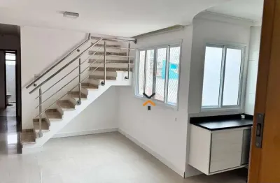 Cobertura com 2 dormitórios à venda, 96 m² por R$ 470.000,00 - Parque São Vicente - Mauá/SP