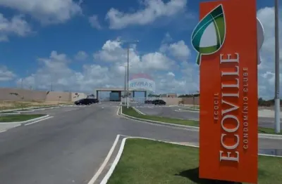 Vendo  lote com 240m² no ecoville 1 condomínio clube - parnamirim/rn (ganhe 1 ano de condomínio grátis)