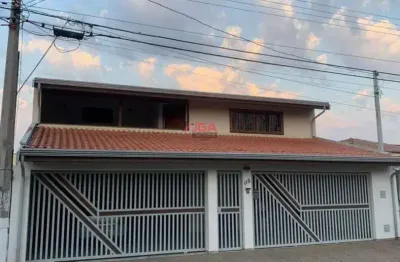 Imperdível sobrado à venda em hortolândia-sp, jardim santa izabel: 5 quartos, 2 suítes, 1 sala, 3 banheiros, 3 vagas, 300m².