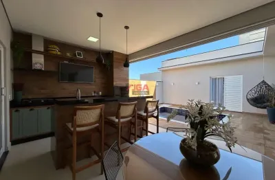 Impecável casa à venda em indaiatuba-sp, jardim residencial viena, 3 quartos, 1 suíte, 3 salas, 3 banheiros, 4 vagas, 189m².