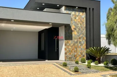 Casa em condomínio de luxo com 3 suítes jd jatobá, hortolândia-sp: 164m², 5 banheiros e 4 vagas!