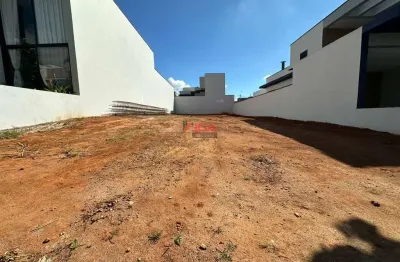 Terreno em condomínio de luxo à venda em hortolândia-sp - residencial jardim do jatobá - 250m² de área