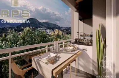 Apartamento à venda em atibaia, em localização privilegiada, com 2 quartos, 2 banheiros, churrasqueira, próximo da alameda lucas