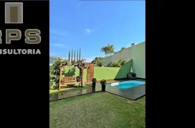 Casa à venda no jardim paulista em atibaia, com 03 suítes, escritório, piscina e área gourmet com churrasqueira