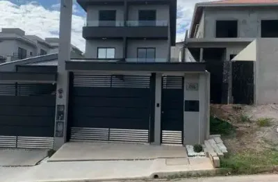 Casa à  venda no jardim paulista em atibaia com 3 quartos sendo 1 suite, vaga  para 2 carros, quintal, cozinha integrada, em excelente localizacao