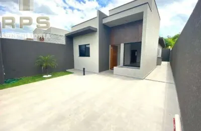 Casa térrea a venda em atibaia, 3 quartos sendo 1 suíte, cozinha e sala integradas, 2 vagas de garagem, quintal, pé direito alto e fino acabamento!